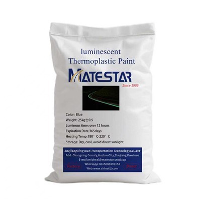 Vernice stradale luminosa